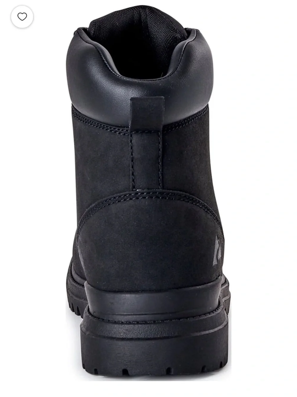Ozark Trail Troy Men’s Black Faux Suede Hiking Work Boots NWT
